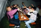 abends ist feiern angesagt