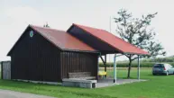 Seit 2011 haben wir eine überdachte Terrasse