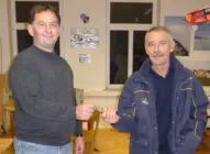 Hans Schuh übergibt den Schlüssel der Werkstatt nach 19 Jahren