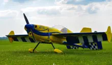 Extreme flight MXS 2,40m,  Gewicht: 9,4kg, Motor: GP 76